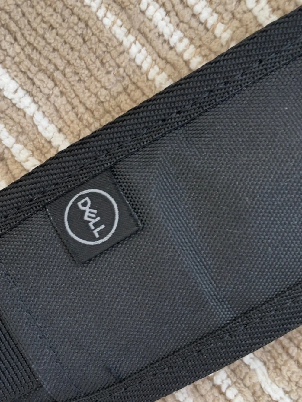 Men's Black Laptop Messenger Bag - Sleek Travel Briefcase